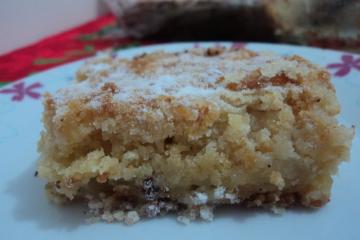 Torta de maçã crocante