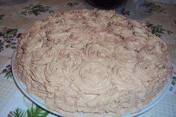 Bolo mousse de chocolate