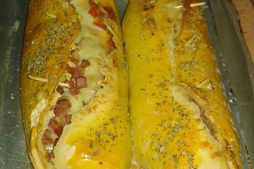 Pão Caseiro Recheado