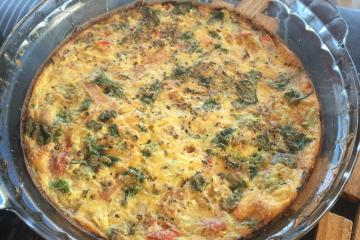 Omelete com aveia
