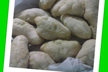 Biscoito frito de tapioca tradicional (pomba de maroto)