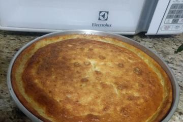 Bolo de fubá cremoso