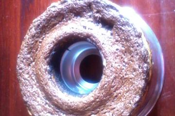 Bolo de chocolate de liquidificador