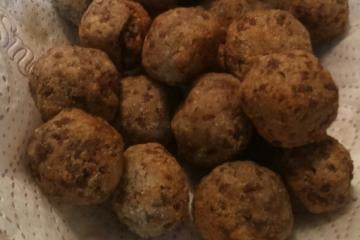 Bolinhos de farinha de mandioca