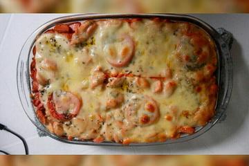 Hot Dog de forno para as férias da criançada