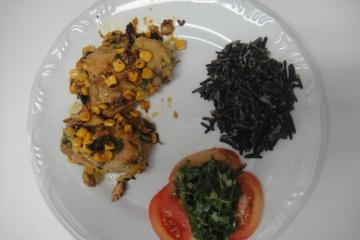 Frango kenga (frango com milho)