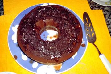 Bolo de chocolate com café