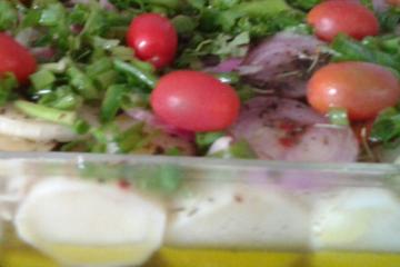 Bacalhau em camadas