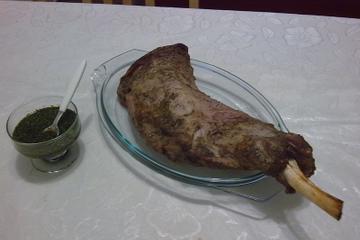 Paleta de carneiro assada