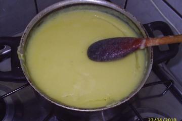 Angu de linguiça do Sergio