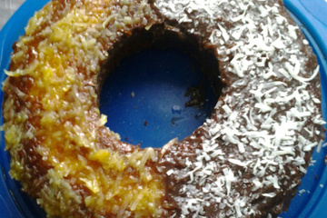 Calda para bolo de laranja