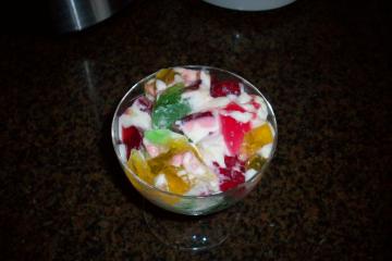 Mosaico de gelatina