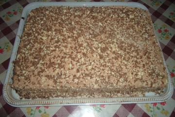 Bolo de mousse de chocolate