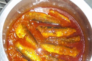 Sardinha na pressão
