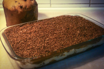 Pavê de chocotone