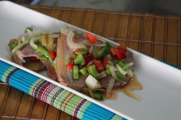 Lagarto escabeche (posta branca)