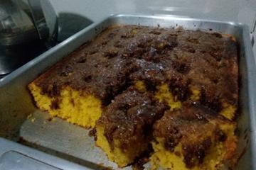 Bolo de Cenoura - Molhadinho