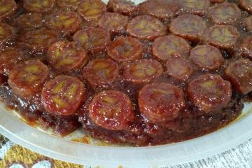 Torta de banana super fácil da vó Eva