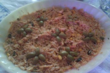 Risoto de frango Lauane