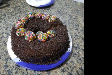 Bolo brigadeiro