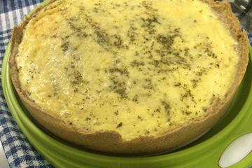 Quiche queijo Minas