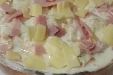 Torta de Pão de Forma com Requeijão Cremoso