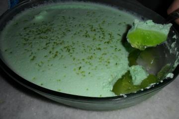 Mousse de gelatina