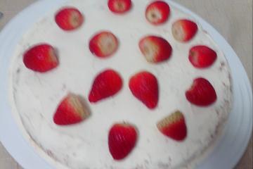 Bolo de morango