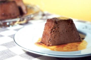 Pudim de Chocolate de Micro-ondas
