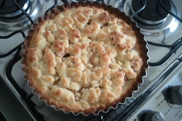 Torta de maçã simples