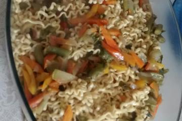 Macarrão vegetariano