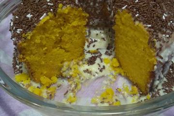 Bolo de cenoura cozida