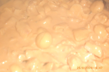 Estrogonofe de frango da Kei