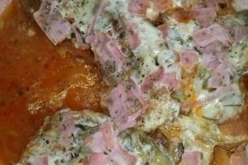 Filé de peito de frango à parmegiana