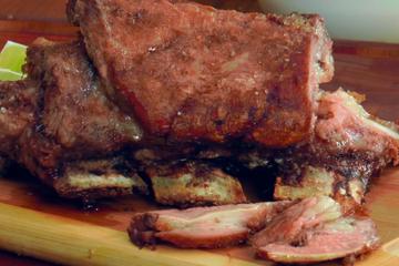Costela gaúcha com cachaça