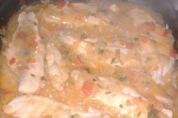 Peixe ao leite de coco