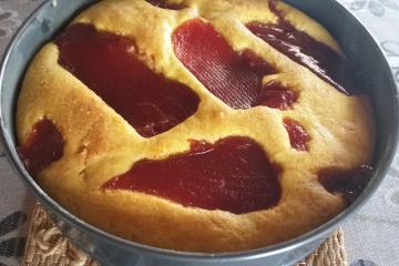 Bolo de fubá vegano - fica igualzinho ao normal