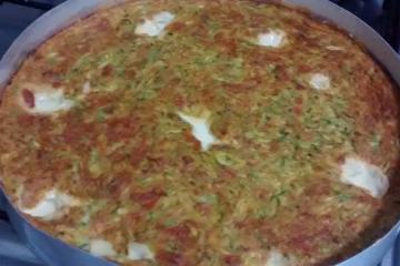 Souflé de abobrinha