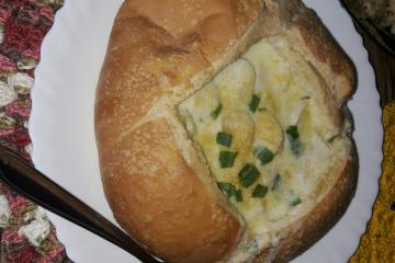 Sopa creme de palmito