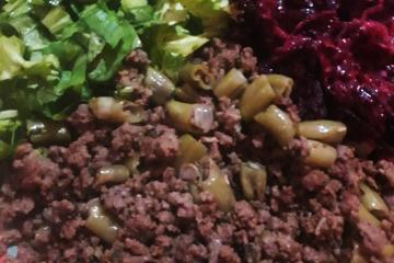 Guisado com vagem
