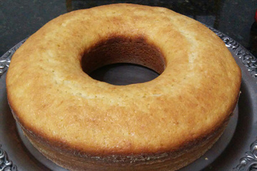 Bolo Branco Prático