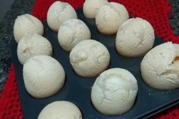 Pão de queijo de liquidificador