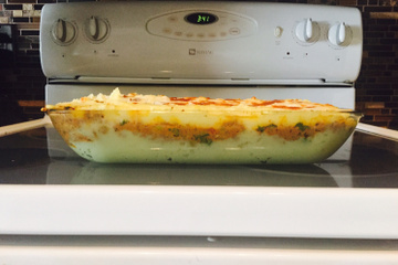 Escondidinho de carne moída