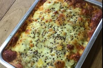 Torta de brócolis