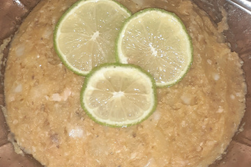 Purê super fácil de batata com sardinha