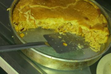 Torta de frango cremosa da Aline