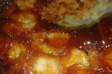 Torta de banana caramelizada