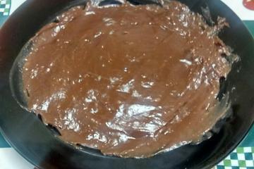 Mingau de chocolate