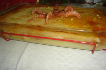 Escondidinho de camarão