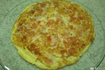 Omelete de pizza